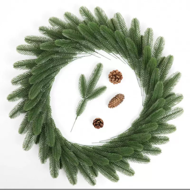 Artificial Pine Branches, Fake - Christmas Wreath Fake 评论和价格