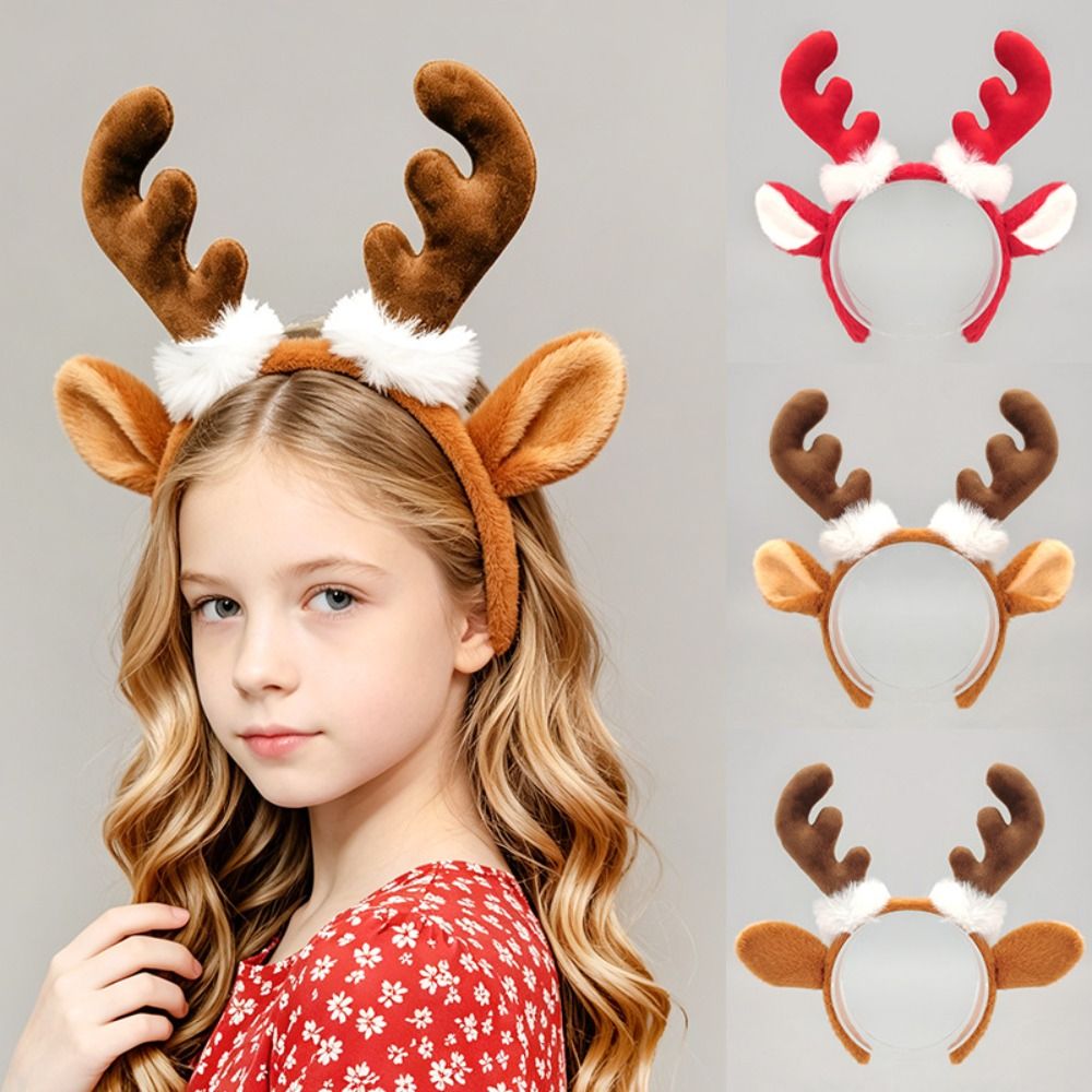 Realistic Antler Headband Cute - Reindeer Antlers Headband 评论和价格