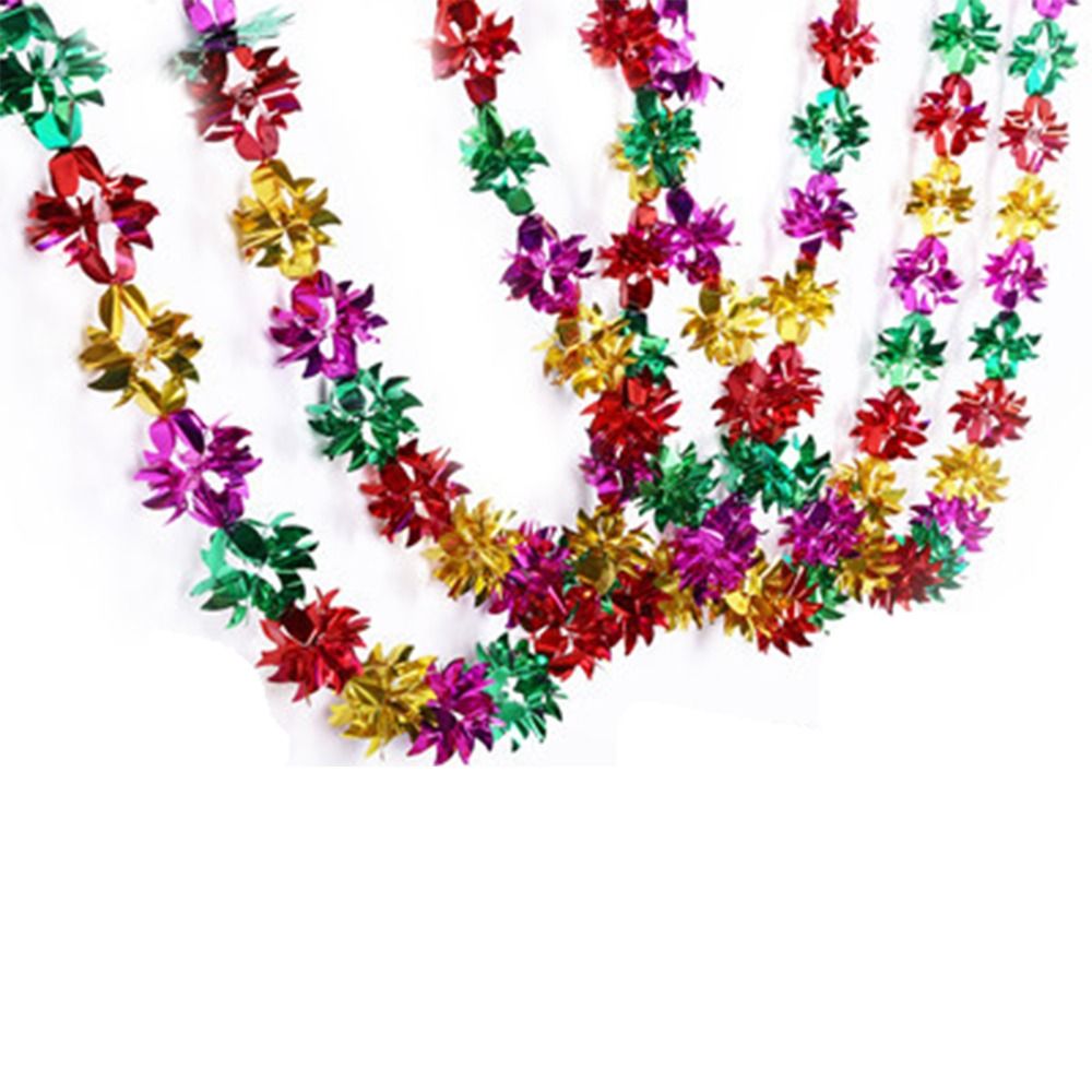 3D Christmas Foil Garlands DIY - Tinsel Garland Decoration 评论和价格
