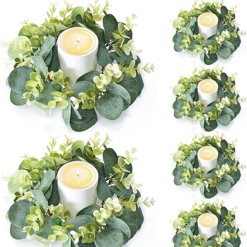 Eucalyptus Wreath Christmas Ca - Christmas Wreath Fake 评论和价格
