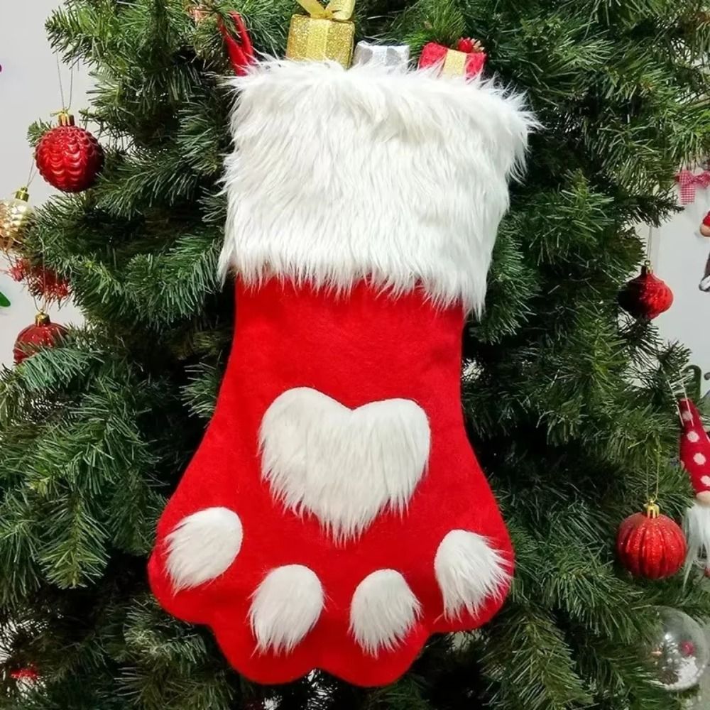 1/3/5/10PCS Long Plush Hair Do - Christmas Stocking Hanging 评论和价格